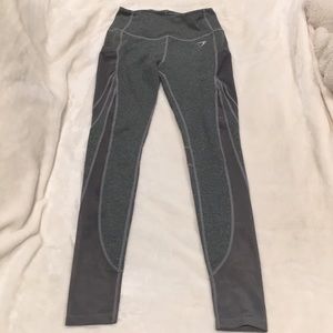 Gymshark Sleek Sculpture Leggings - Charcoal Marl